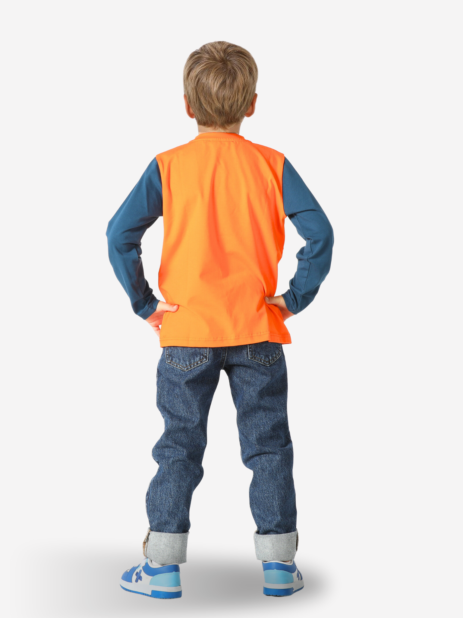 Trouble Maker Denim Pantolon +T-shirt Takım - Casabony Kids