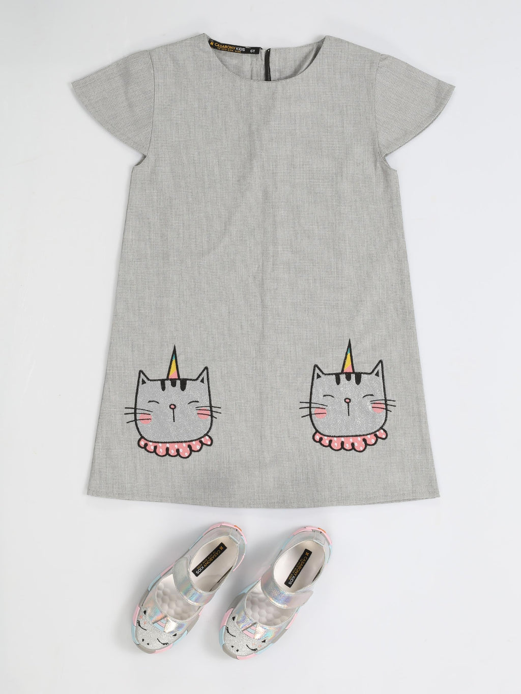 Unicat Dokuma Kız Elbise - Casabony Kids