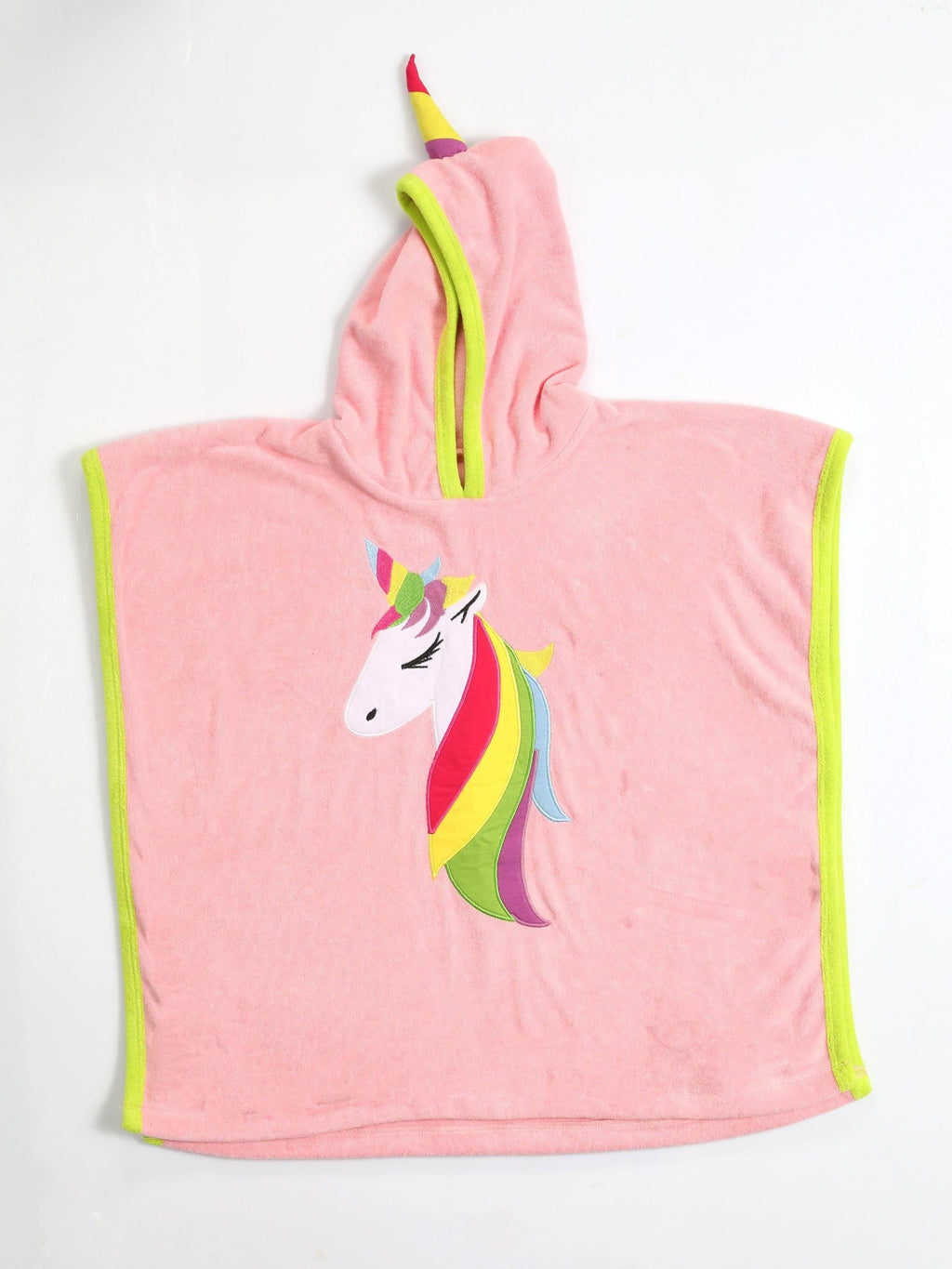 Unicorn 2 Kat Panço Kız Çocuk Plaj Havlusu - Casabony Kids