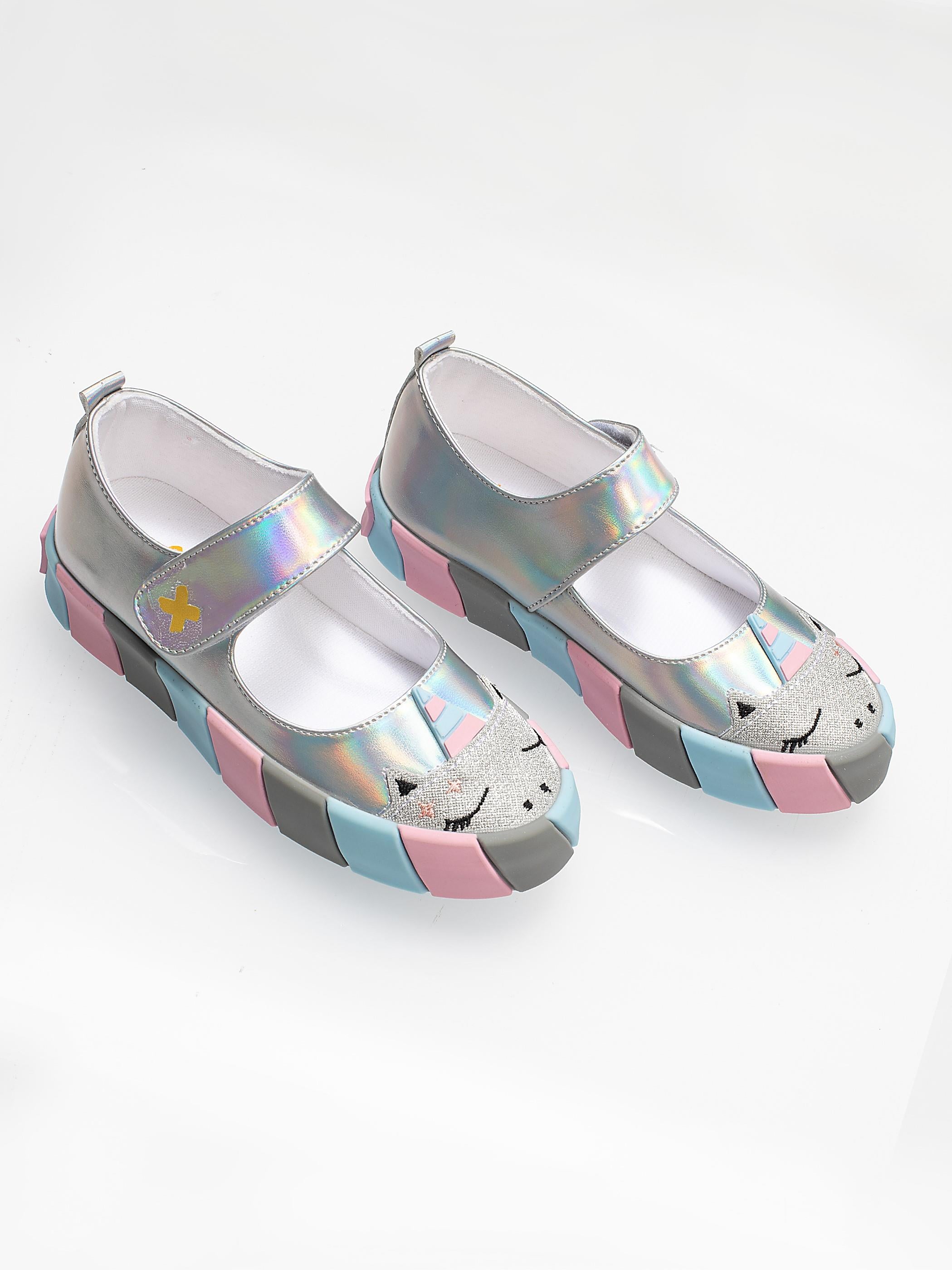 Unicorn 3d Hologram Kız Çocuk Sneakers - Casabony Kids