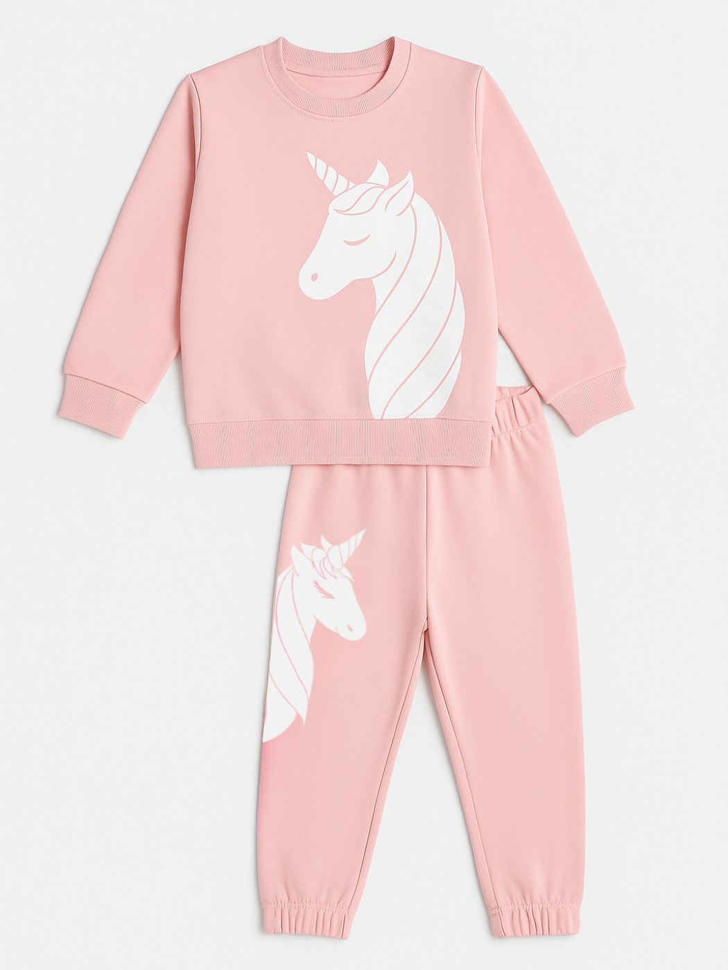 Unicorn 3d Kız Çocuk Eşofman Takım - Casabony Kids