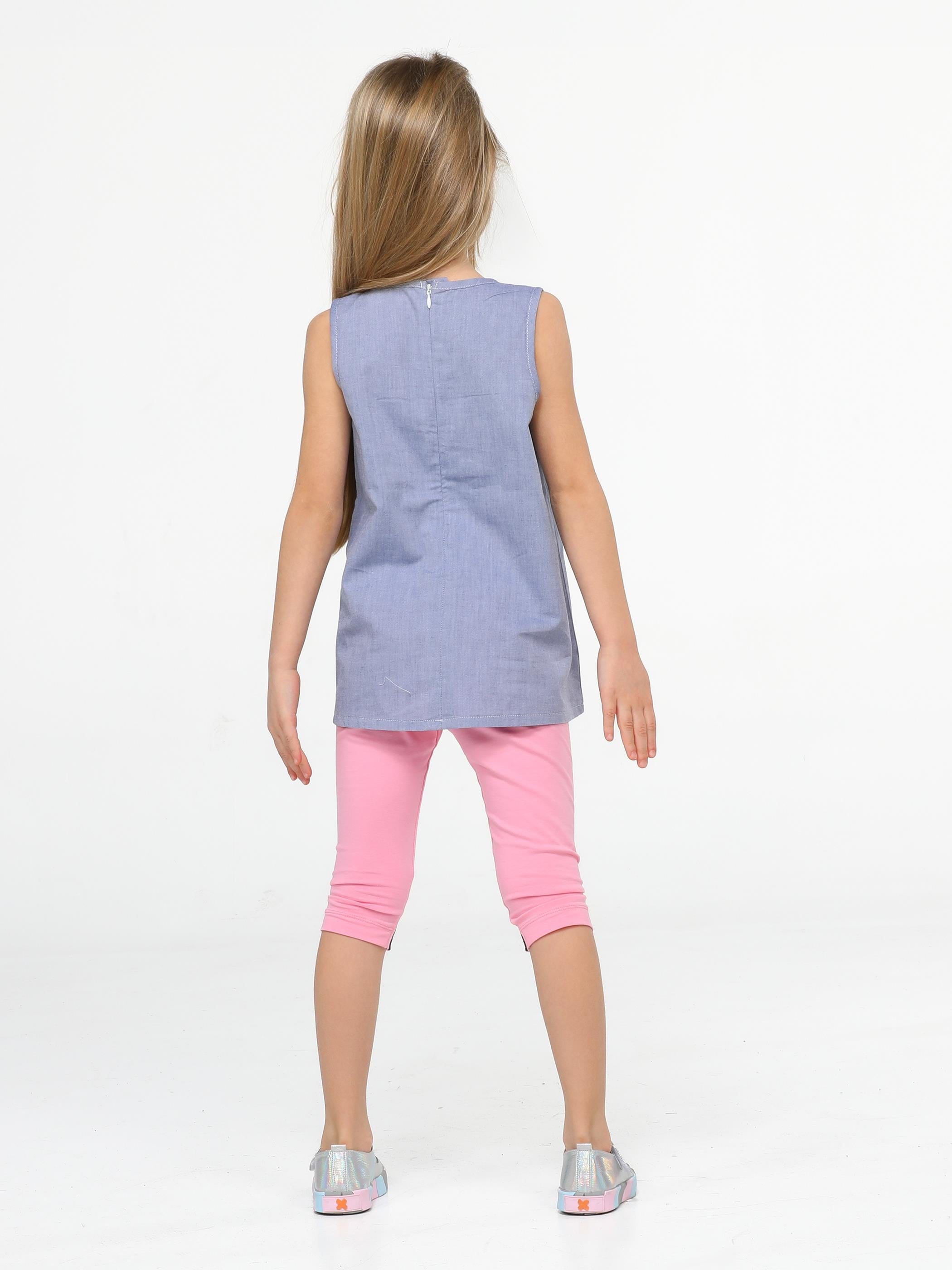 Unicorn Dokuma Tunik + Tayt Takım - Casabony Kids