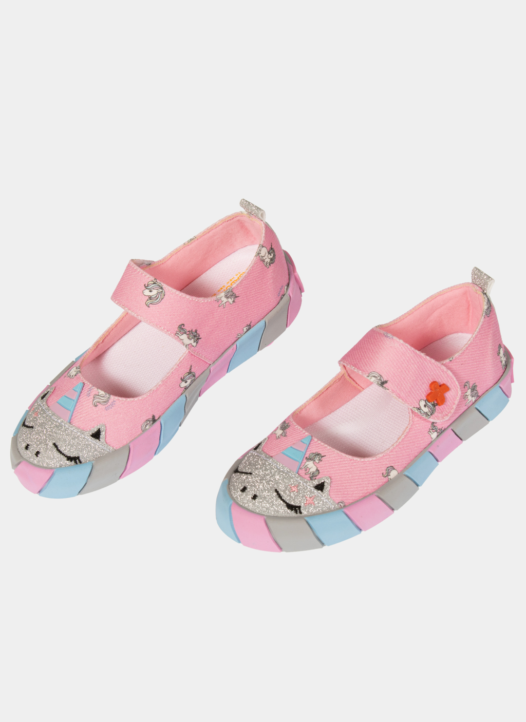 Unicorn Kanvas 3D Baskılı Kız Çocuk Babet - Casabony Kids