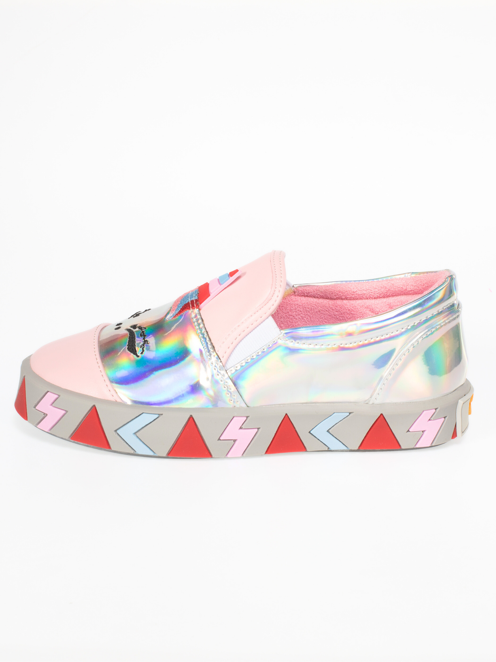 Unique Kısa Hologram Ortopedik Kız Çocuk Sneakers - Casabony Kids