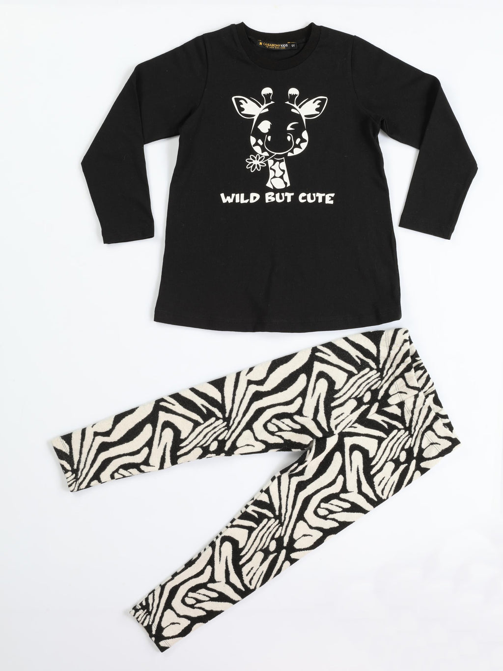 Wild&Cute Kız Çocuk Tunik Takım - Casabony Kids
