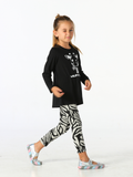 Wild&Cute Kız Çocuk Tunik Takım - Casabony Kids