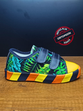 Yaprak Desenli Kanvas Yazlık Erkek Çocuk Sneakers - Casabony Kids